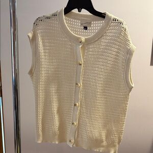 Universal Thread Cream Knit Top